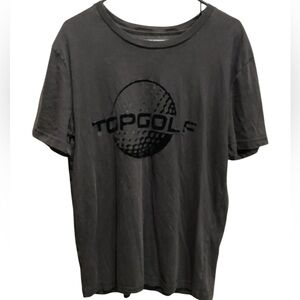 TopGolf Men’s Black Print T Shirt